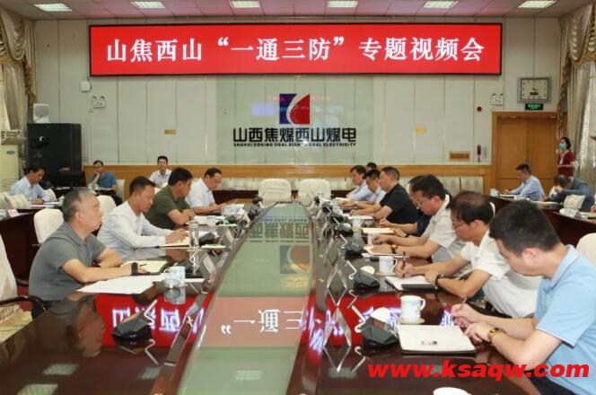 “一通三防”专题视频会