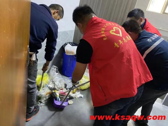 同心战疫，李家壕煤矿通风队志愿者在行动