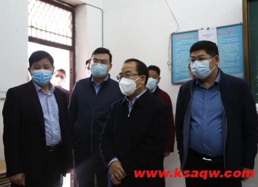 李毛到九矿调研时强调 安全有序高效流动 统筹抓好疫情防控与生产经营