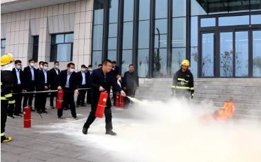 陕西陕煤榆北煤业各单位组织开展2022年“119”消防宣传月主题活动