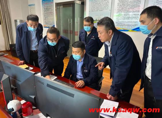 这个“双11”，运河煤矿管理人员现场检查督导不打折
