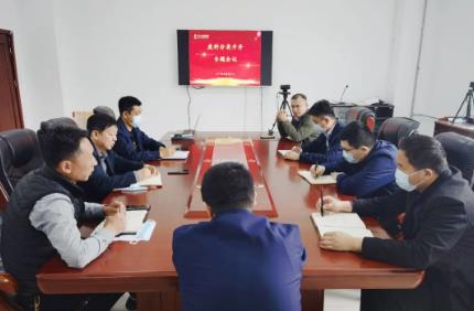 金桥煤矿召开废料分类提升专题会议