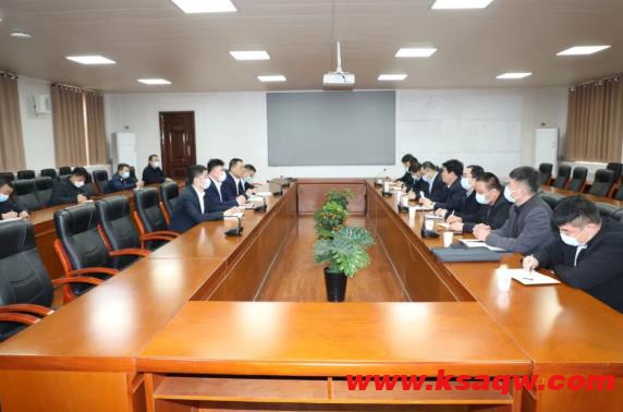 韩城矿业公司到下峪口矿检查指导疫情防控工作