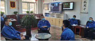 杜儿坪矿领导深入基层督导检查安全生产和疫情防控工作