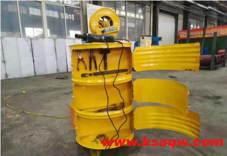 阳城煤矿废旧油桶“变身”可移动工具箱