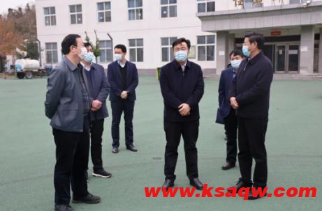 集团总工程师李延河到擂鼓四矿调研指导疫情防控工作