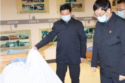 平煤股份六矿矿领导到健康观察区实地督导