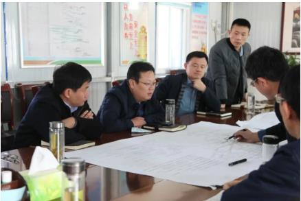济宁能源副总经理薄福利到阳城技改项目调研指导工作
