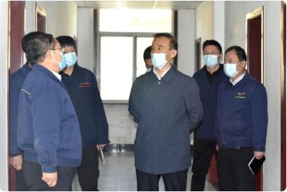 路斗恒董事长到城峰煤业公司调研检查疫情防控和安全保供工作