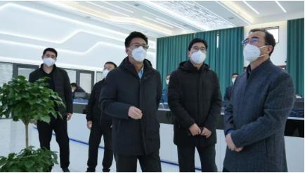 集团公司领导到魏家地矿检查指导工作
