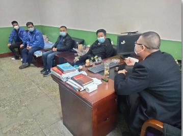 杜儿坪矿领导深入基层督导