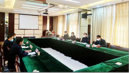 淮河能源集团总经理王世森走访慰问定点帮扶村