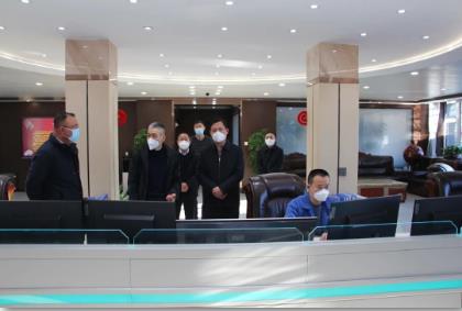 连晓阳督导杜儿坪矿安全生产和疫情防控工作