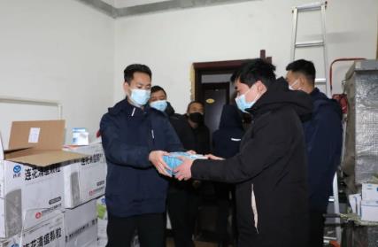 下峪口矿真情守护职工生命健康安全