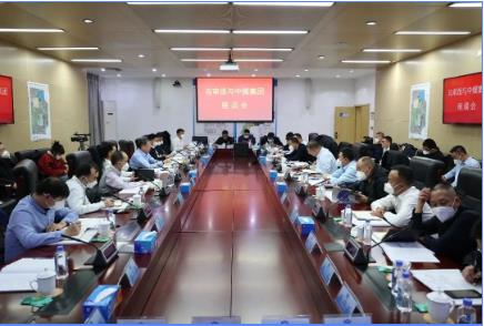 李晓东参加公司与乌审旗举行工作座谈