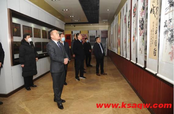 平煤股份二矿举办迎新春主题书画摄影展