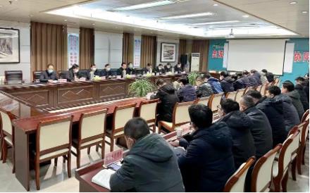 矿长陈士虎组织召开复工检查专题会
