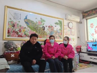 柴里煤矿女工协管员“三违”帮教走进“家门”