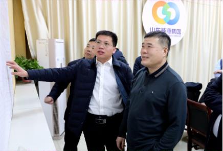 山东能源新汶矿业集团董事长王乃国到长城二矿检查指导工作