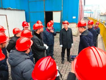 汾西矿业党委常委、副总经理乔杰鹏到高阳煤矿检查指导工作