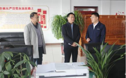 汶上县政协党组副书记姬广乐到阳城煤电检查指导工作