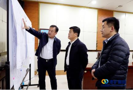枣矿集团党委副书记、总经理李文到新安煤业公司调研