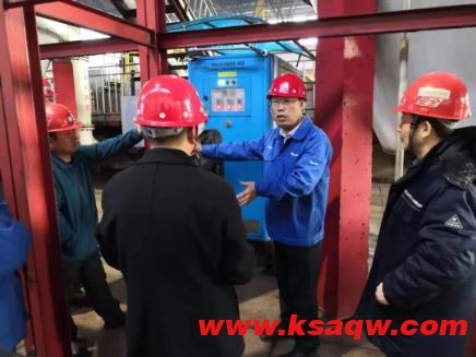 山焦西山马兰矿选煤厂对主洗车间开展安全隐患大排查大整治专项检查