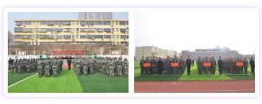 义煤公司举行2023年新入职大学生会操表演
