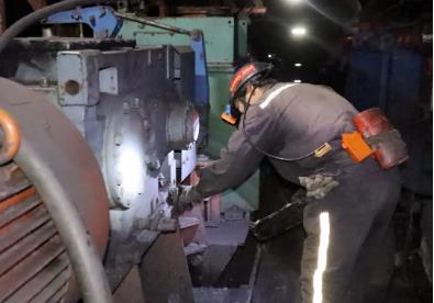 新田煤矿1904胶带巷运输系统改造顺利完成