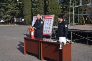 云驾岭矿开展消防安全知识技能培训演练活动