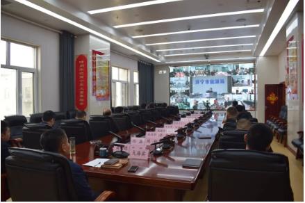 金桥煤矿组织收看市能源局“云讲堂”暨煤矿生产安全事故警示教育视频会议