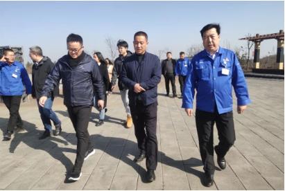 山西省煤炭产业绿色低碳转型关键问题研究项目组一行到山焦西山官地矿调研