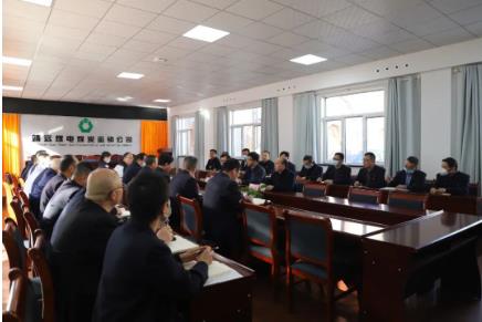 张锋刚到运销公司开展“三抓三促”专题调研
