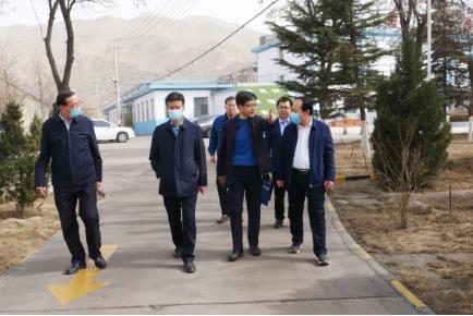 能化股份公司党委副书记、总经理张锋刚到大水头矿调研 能化股份公司党委副书记、总经理张锋刚到大水头矿调研