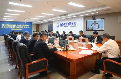 鲁西矿业召开“强化战略引领 推进主业精强 全力创建优质示范型矿业公司”活动推进会