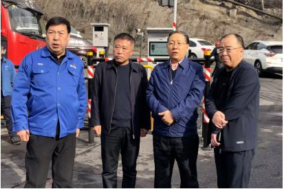 山焦西山官地矿领导督导地面安全工作
