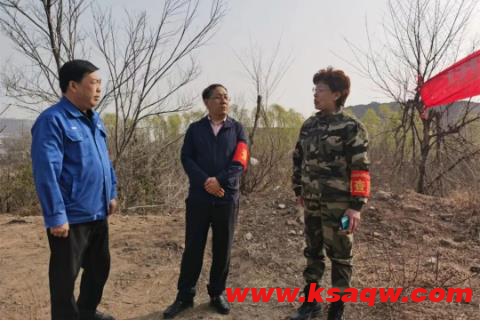 山焦西山官地矿领导督导检查特险期护林防火工作