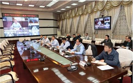 公司召开3月“一通三防”、瓦斯地质、地测防治水工作总结及4月预测预报预警视频会