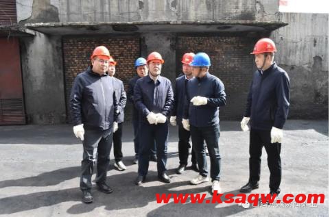 汾西矿业总法律顾问丁志强到高阳煤矿调研指导工作