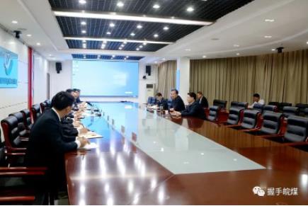 皖北煤电集团公司总经理杨林到五沟矿调研指导工作