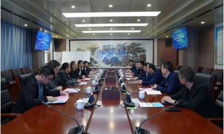 山西乡宁焦煤集团客人到访义桥煤矿调研交流