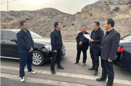 靖煤公司领导到魏家地矿调研指导工作