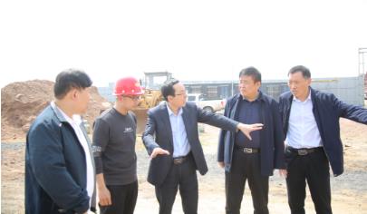 峰峰集团总经理孟宪营到羊东矿调研检查