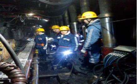 华电煤业生产部（科技中心、应急办）主任樊九林一行到石泉公司检查调研