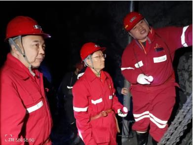 国家矿山安监局陕西局到下峪口矿检查指导安全生产工作