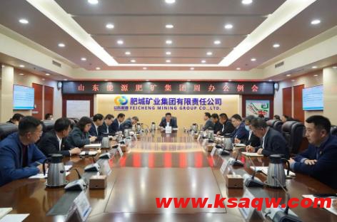 集团公司召开办公会专题学习贯彻山东能源党委书记、董事长李伟来肥矿调研指导精神
