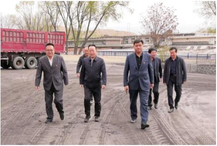 靖煤集团公司领导到基层单位调研煤炭运销及安全生产工作