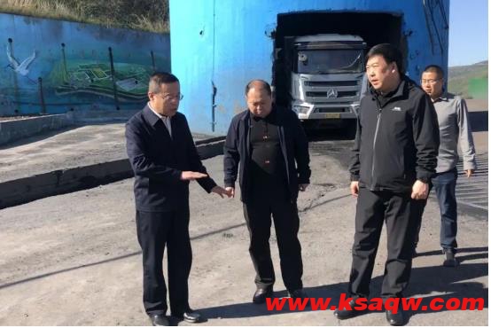山焦西山官地矿领导督导生态环保工作