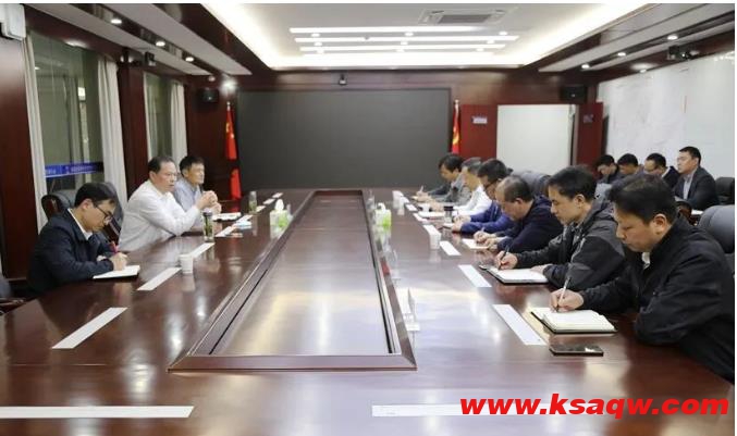 杨林到钱营孜矿督导安全生产工作