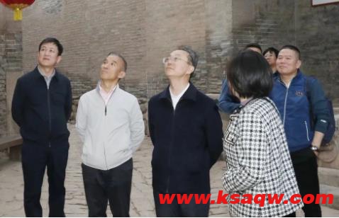 中国文化遗产研究院党委书记、院长李六三到山西凯嘉能源集团公司调研指导